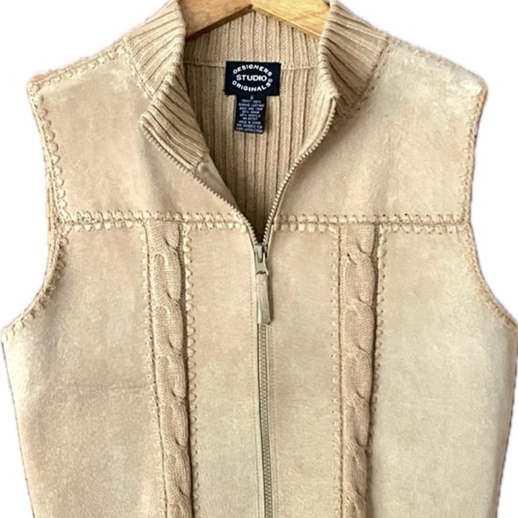 Designers Originals Suede Vest - Picture 1 of 7